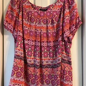 Sara Michelle plus size 3x blouse